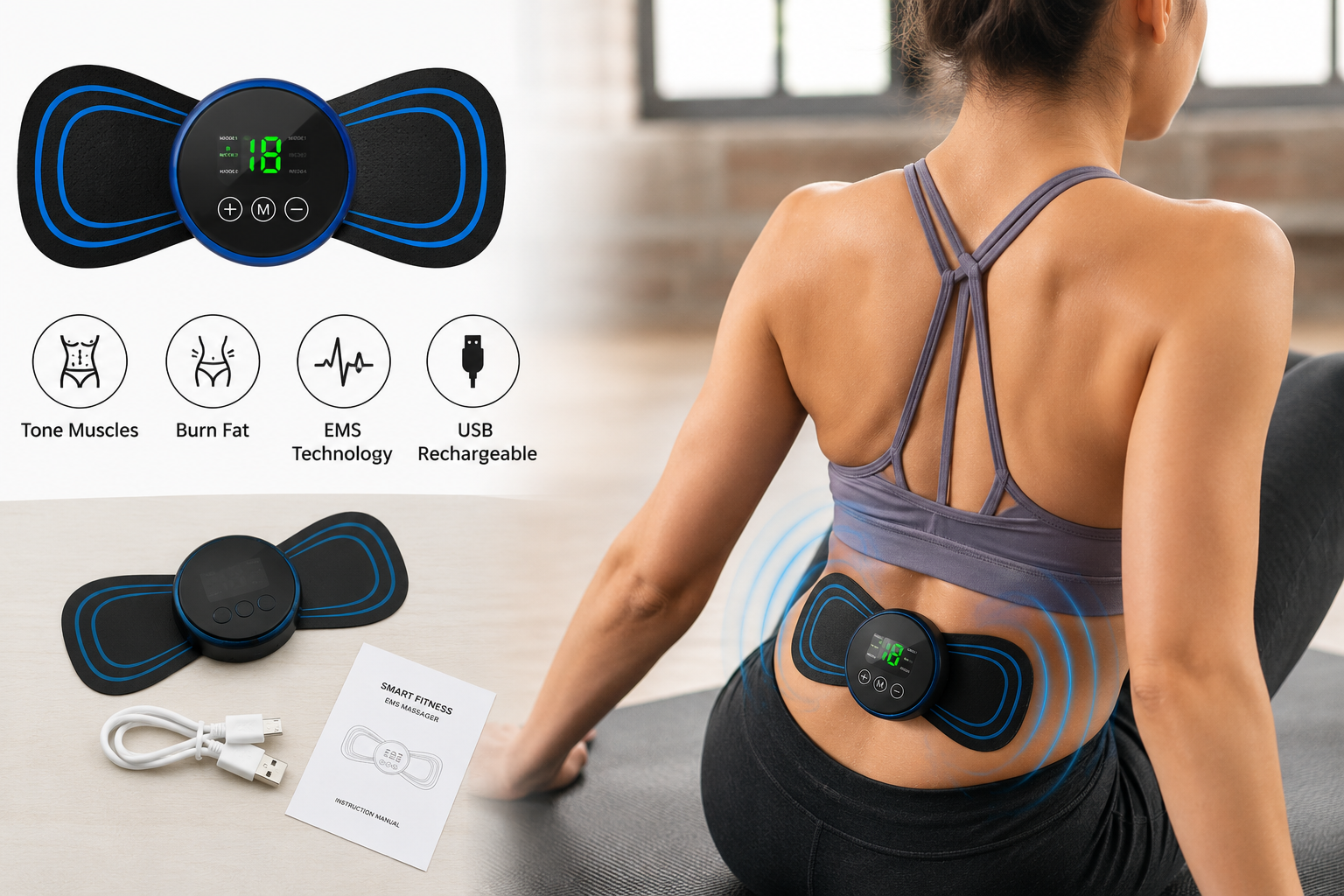 Smart EMS Muscle Massager