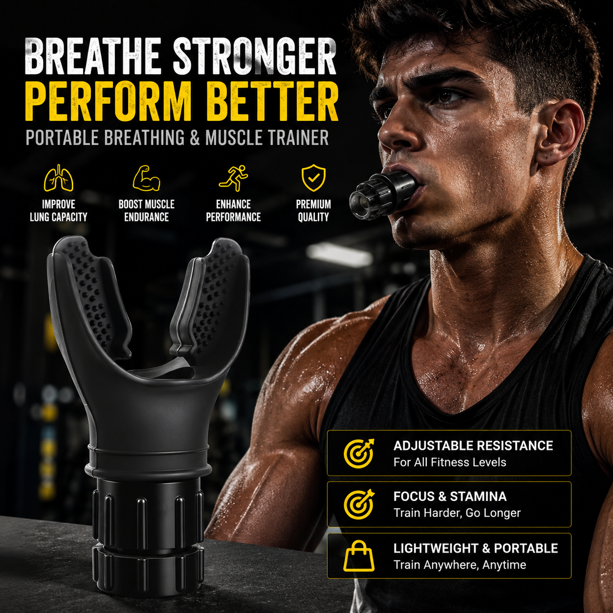 Pro Breathing & Muscle Trainer